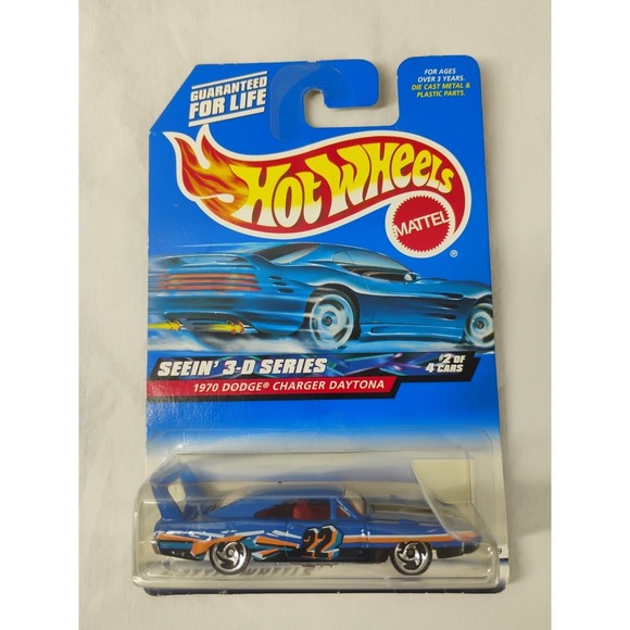 Hot Wheels Other - 2000 Hot Wheels Seein' 3D Series 1970 Dodge‎ Charger Daytona